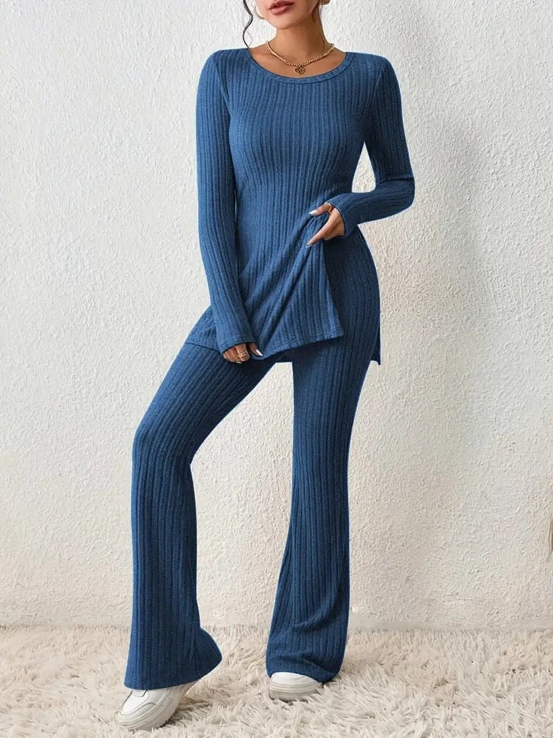 Polyester Women's Clothing Solid Color Casual Slim New Fashion Women Elegant Outfit - StoreTokTikPolyester Women's Clothing Solid Color Casual Slim New Fashion Women Elegant Outfit