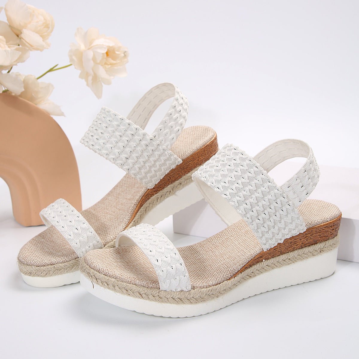 Summer Fashion Wedge Sandals For Women Peep - toe Shoes For Women - StoreTokTikSummer Fashion Wedge Sandals For Women Peep - toe Shoes For Women