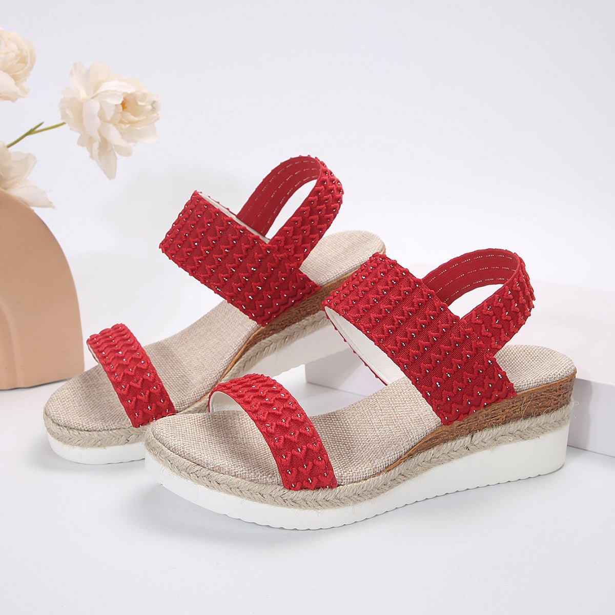 Summer Fashion Wedge Sandals For Women Peep - toe Shoes For Women - StoreTokTikSummer Fashion Wedge Sandals For Women Peep - toe Shoes For Women