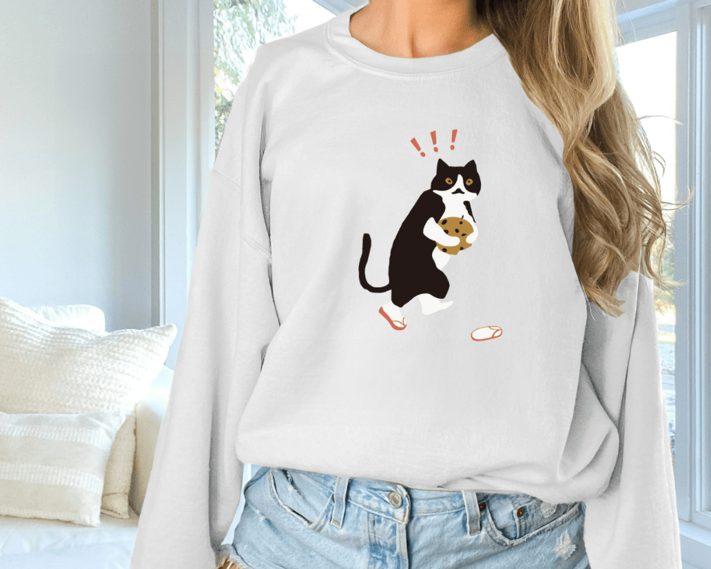 Women's Fashionable Solid Color Printed Long Sleeved Sweatshirt - StoreTokTikWomen's Fashionable Solid Color Printed Long Sleeved Sweatshirt