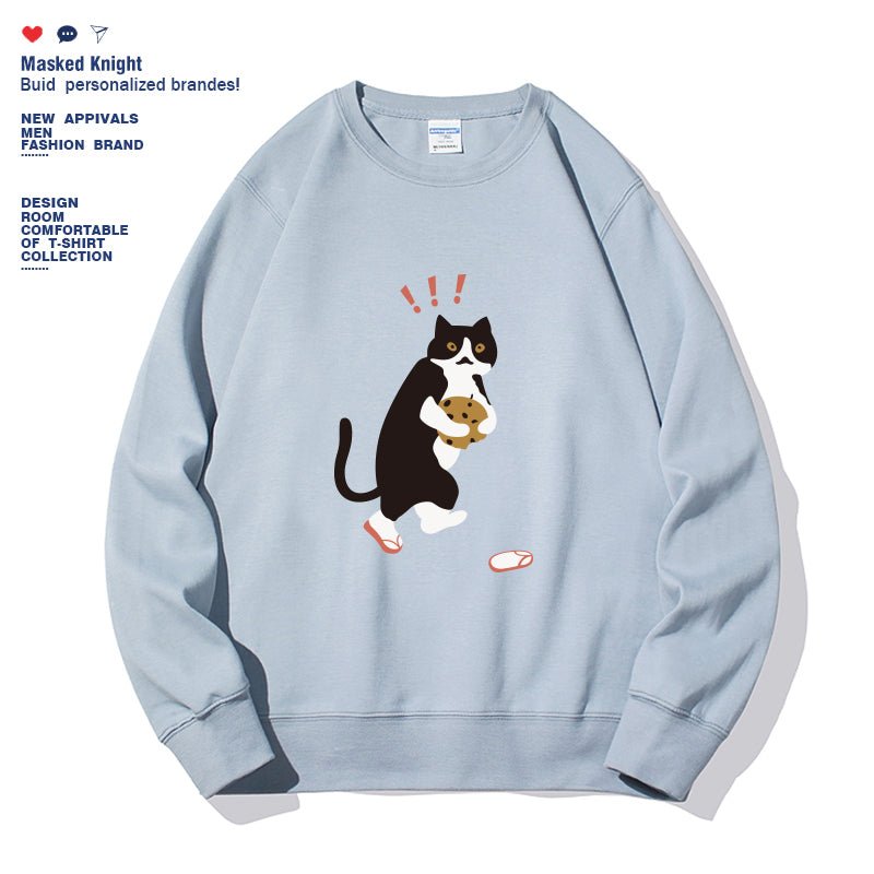 Women's Fashionable Solid Color Printed Long Sleeved Sweatshirt - StoreTokTikWomen's Fashionable Solid Color Printed Long Sleeved Sweatshirt