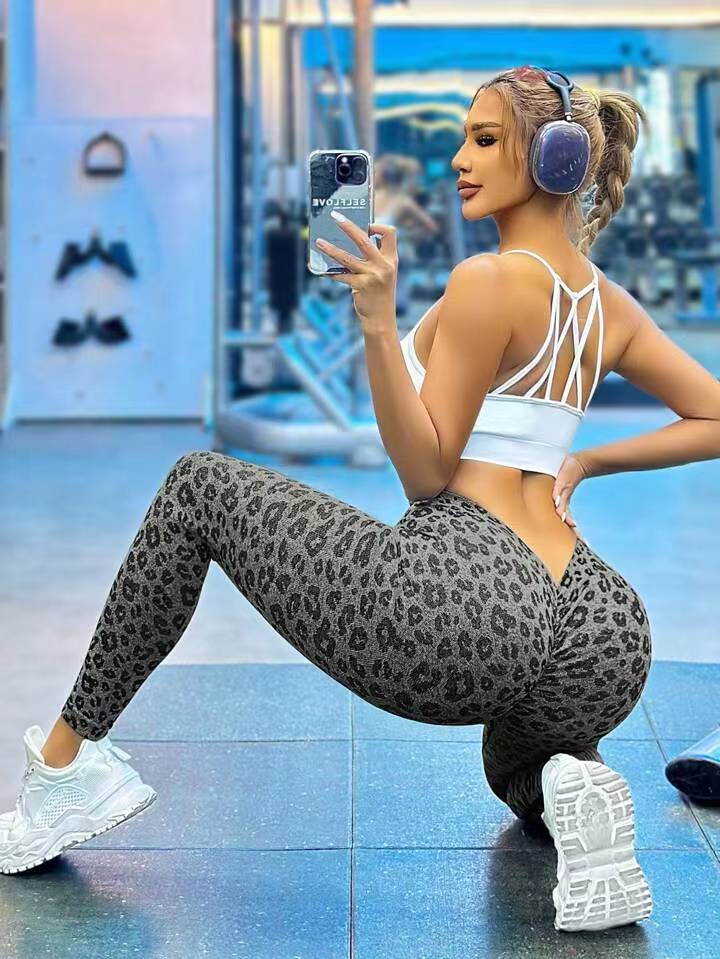 Women's V - waist Double Hip Lifting Outdoor Sport Running Training Tights - StoreTokTikWomen's V - waist Double Hip Lifting Outdoor Sport Running Training Tights