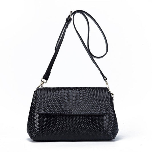Genuine Leather Women's Woven Bag Crossbody Small Bag Women's Shoulder Messenger Bag - StoreTokTikGenuine Leather Women's Woven Bag Crossbody Small Bag Women's Shoulder Messenger Bag