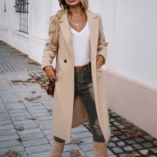 Lady Temperament Commuting Turn - down Collar Coat - StoreTokTikLady Temperament Commuting Turn - down Collar Coat