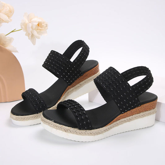 Summer Fashion Wedge Sandals For Women Peep - toe Shoes For Women - StoreTokTikSummer Fashion Wedge Sandals For Women Peep - toe Shoes For Women