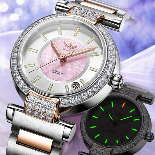 Women's Full - automatic Waterproof Mechanical Watch - StoreTokTikWomen's Full - automatic Waterproof Mechanical Watch